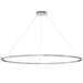 ET2 - LED Pendant - Groove WiZ - Brushed Aluminum- Union Lighting Luminaires Decor