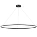 ET2 - LED Pendant - Groove WiZ - Black- Union Lighting Luminaires Decor