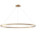 ET2 - LED Pendant - Groove WiZ - Gold- Union Lighting Luminaires Decor