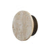 ET2 - LED Wall Sconce - Discus - Travertine / Antique Bronze- Union Lighting Luminaires Decor
