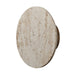 ET2 - LED Wall Sconce - Discus - Travertine / Antique Bronze- Union Lighting Luminaires Decor