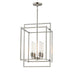 Maxim - Four Light Pendant - Gridline - Satin Nickel- Union Lighting Luminaires Decor