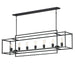 Maxim - Seven Light Linear Pendant - Gridline - Black- Union Lighting Luminaires Decor