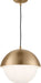 Visual Comfort Studio Canada - One Light Pendant - Hyde - Satin Brass- Union Lighting Luminaires Decor