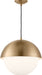 Visual Comfort Studio Canada - One Light Pendant - Hyde - Satin Brass- Union Lighting Luminaires Decor