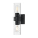Maxim - Two Light Wall Sconce - Livingston - Black- Union Lighting Luminaires Decor