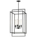 Maxim - Four Light Pendant - Gridline - Black- Union Lighting Luminaires Decor