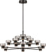 Visual Comfort Studio Canada - LED Chandelier - Holsted - Aged Iron- Union Lighting Luminaires Decor