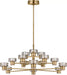 Visual Comfort Studio Canada - LED Chandelier - Holsted - Estate Brass- Union Lighting Luminaires Decor