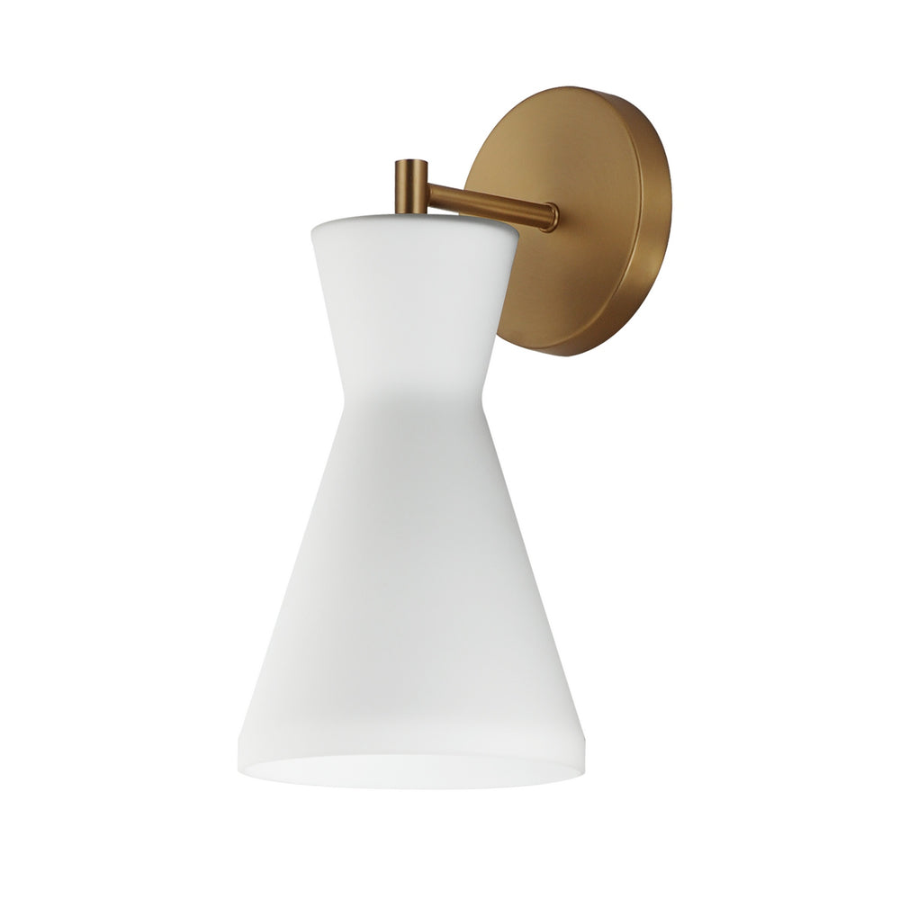 Maxim - One Light Wall Sconce - Sinch - Natural Aged Brass- Union Lighting Luminaires Decor