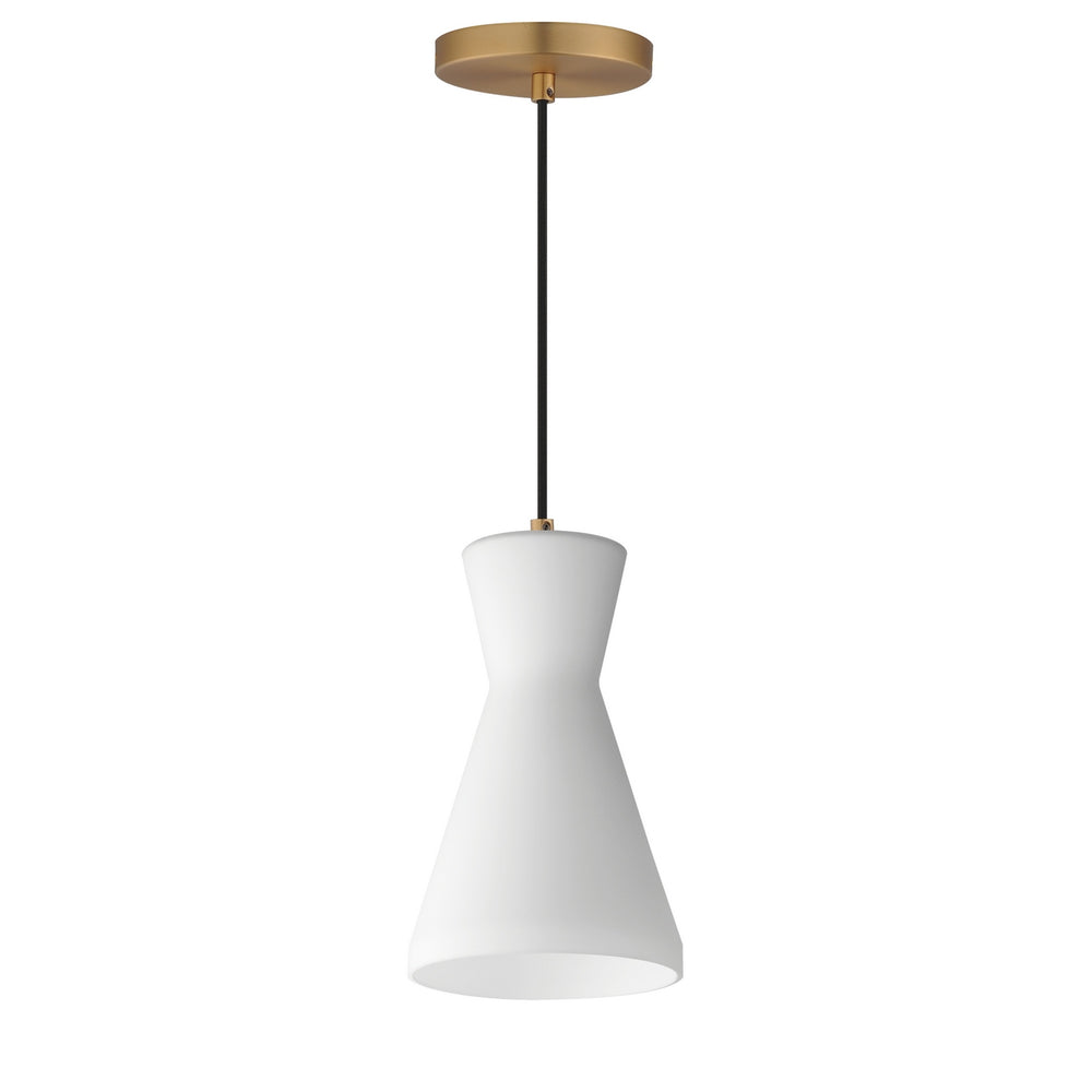Maxim - One Light Pendant - Sinch - Natural Aged Brass- Union Lighting Luminaires Decor