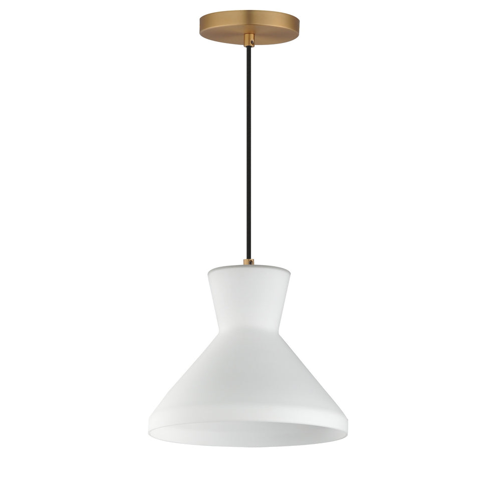 Maxim - One Light Pendant - Sinch - Natural Aged Brass- Union Lighting Luminaires Decor