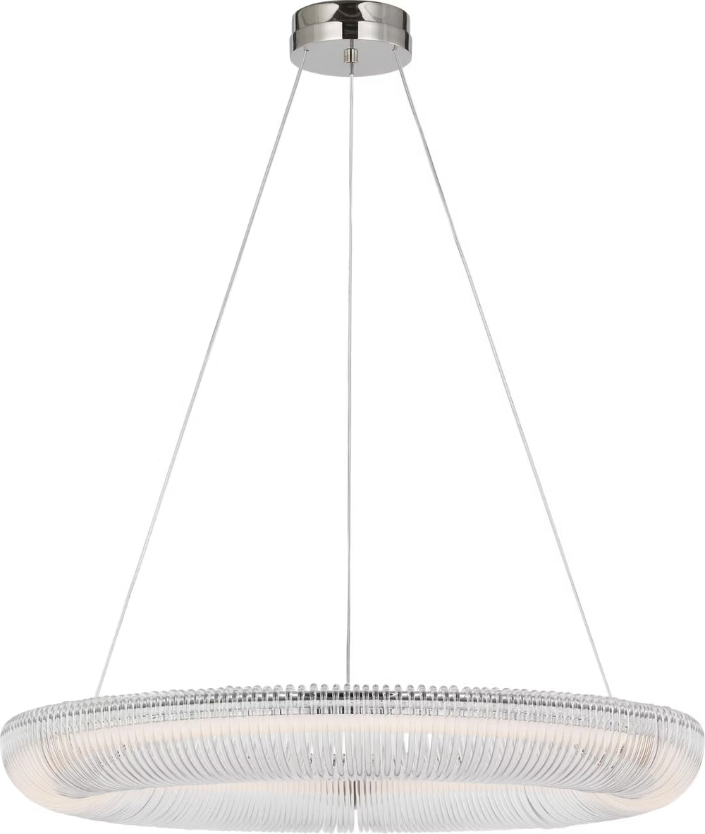 Visual Comfort Studio Canada - LED Chandelier - Pierce - Polished Nickel- Union Lighting Luminaires Decor