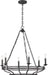 Visual Comfort Studio Canada - Six Light Chandelier - Brighton - Italian Rust- Union Lighting Luminaires Decor