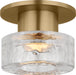 Visual Comfort Studio Canada - LED Flush Mount - Holsted - Estate Brass- Union Lighting Luminaires Decor