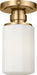Visual Comfort Studio Canada - One Light Flush Mount - Fairfax - Estate Brass- Union Lighting Luminaires Decor