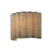 Maxim - One Light Wall Sconce - Penelope - Natural Aged Brass- Union Lighting Luminaires Decor