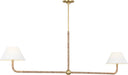 Visual Comfort Studio Canada - Two Light Linear Chandelier - Fiona - Gild- Union Lighting Luminaires Decor