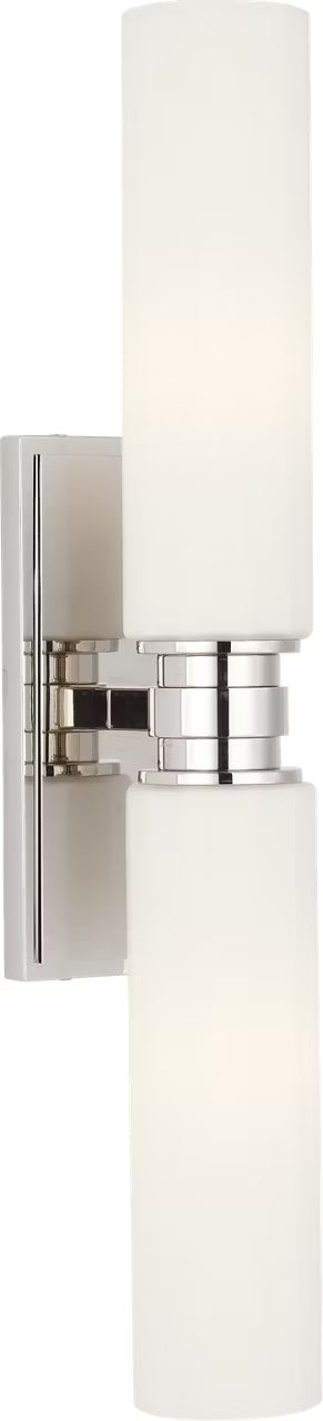 Visual Comfort Studio Canada - Two Light Vanity - Fairfax - Polished Nickel- Union Lighting Luminaires Decor