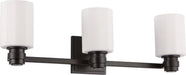 Visual Comfort Studio Canada - Three Light Vanity - Fairfax - Aged Iron- Union Lighting Luminaires Decor