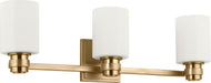 Visual Comfort Studio Canada - Three Light Vanity - Fairfax - Estate Brass- Union Lighting Luminaires Decor