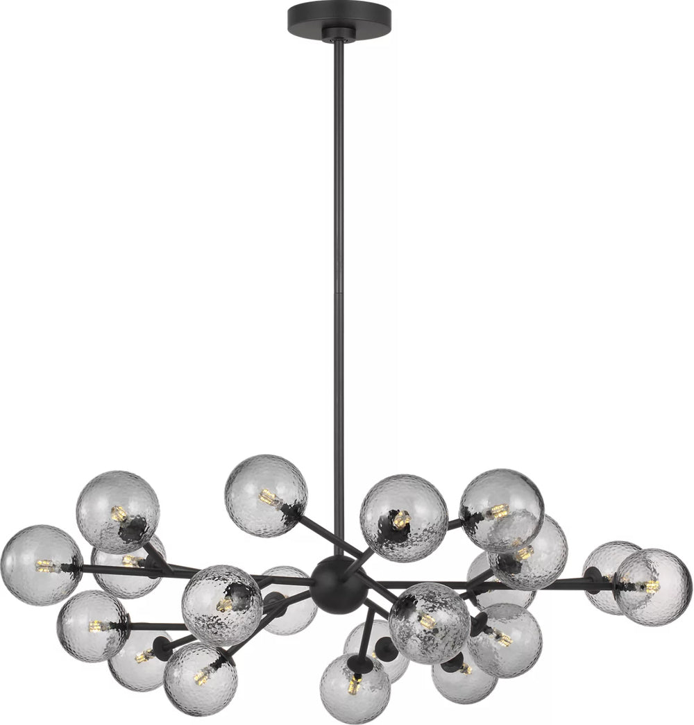 Visual Comfort Studio Canada - 20 Light Chandelier - Atticus - Midnight Black- Union Lighting Luminaires Decor