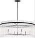 Visual Comfort Studio Canada - Six Light Chandelier - Finley - Midnight Black- Union Lighting Luminaires Decor