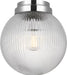 Visual Comfort Studio Canada - One Light Flush Mount - Preston - Chrome- Union Lighting Luminaires Decor