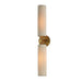 Maxim - Two Light Wall Sconce - Aveline - Natural Aged Brass- Union Lighting Luminaires Decor