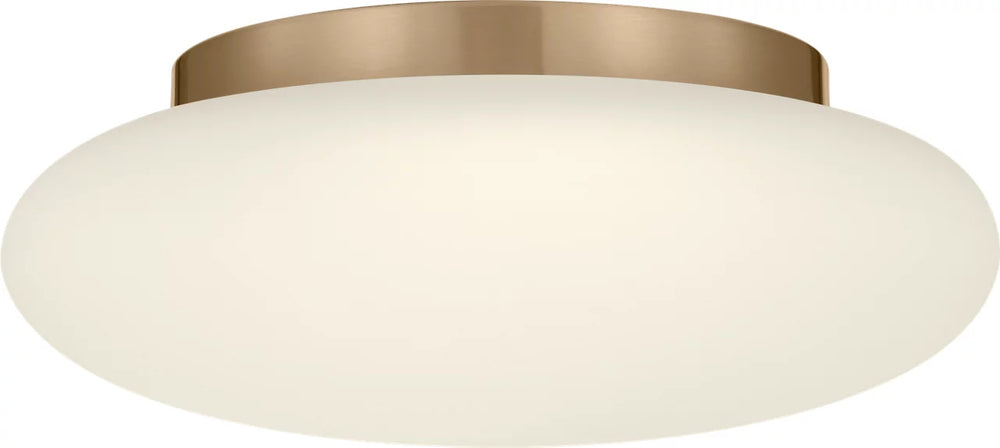 Visual Comfort Studio Canada - LED Flush Mount - Amir - Satin Brass- Union Lighting Luminaires Decor