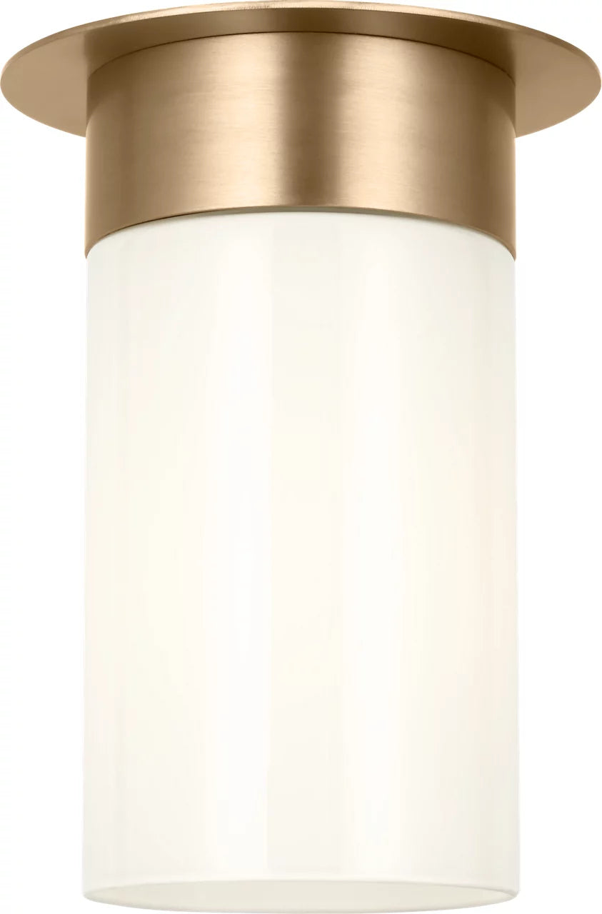 Visual Comfort Studio Canada - Flush Mount - Archer - Satin Brass- Union Lighting Luminaires Decor