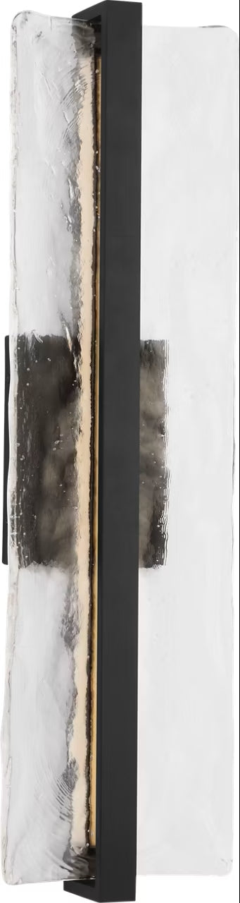 Visual Comfort Studio Canada - LED Wall Sconce - Briggs - Textured Black- Union Lighting Luminaires Decor
