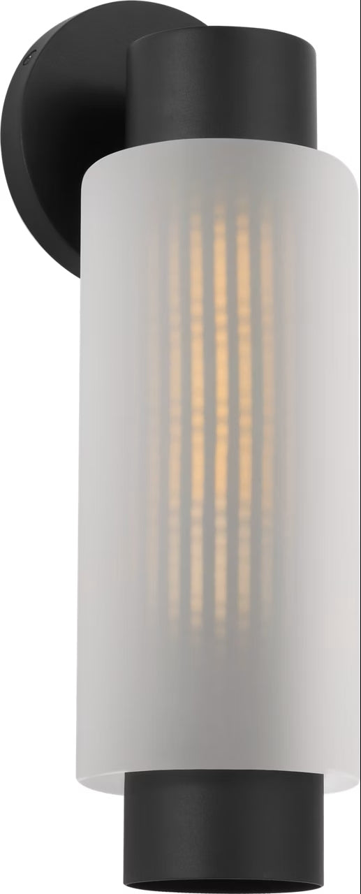 Visual Comfort Studio Canada - One Light Outdoor Wall Mount - Ridge - Textured Black- Union Lighting Luminaires Decor