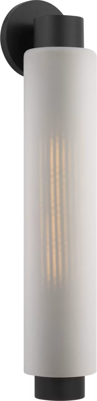 Visual Comfort Studio Canada - One Light Outdoor Wall Mount - Ridge - Textured Black- Union Lighting Luminaires Decor
