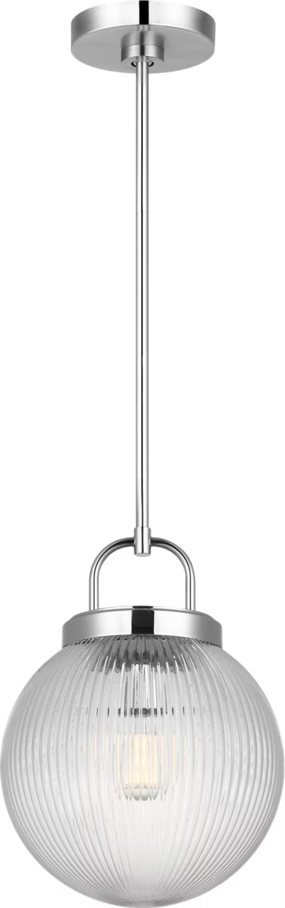 Visual Comfort Studio Canada - One Light Pendant - Preston - Chrome- Union Lighting Luminaires Decor