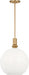 Visual Comfort Studio Canada - One Light Pendant - Malcolm - Satin Brass- Union Lighting Luminaires Decor
