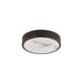Maxim - LED Flush Mount - Slab - Dark Bronze- Union Lighting Luminaires Decor