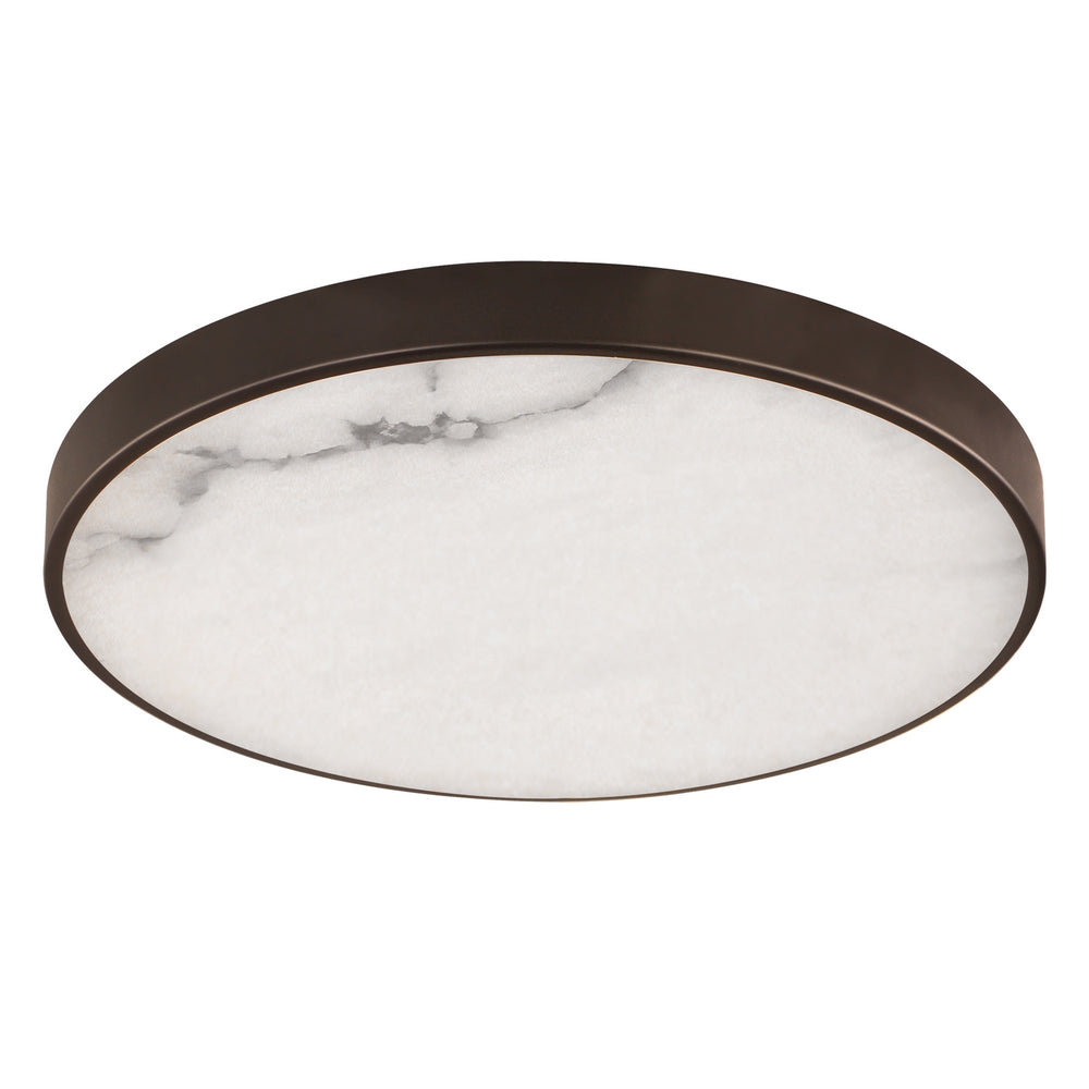 Maxim - LED Flush Mount - Slab - Dark Bronze- Union Lighting Luminaires Decor
