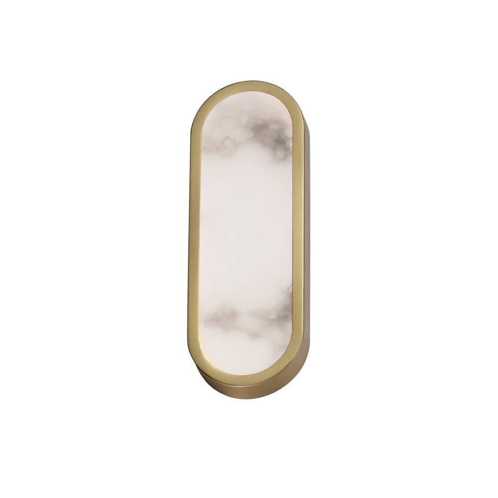 Maxim - LED Wall Sconce - Plinth - Natural Aged Brass- Union Lighting Luminaires Decor