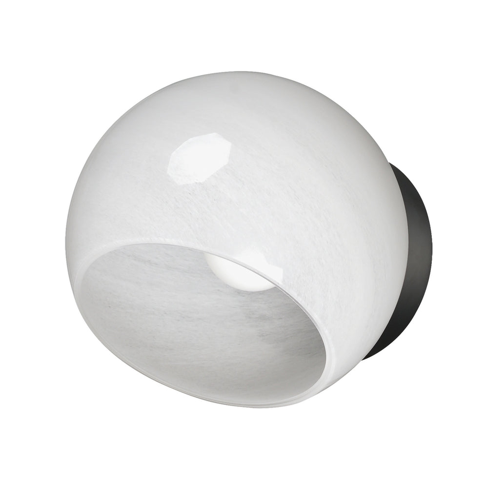 Maxim - One Light Wall Sconce - Neve - Black- Union Lighting Luminaires Decor