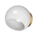 Maxim - One Light Wall Sconce - Neve - Natural Aged Brass- Union Lighting Luminaires Decor