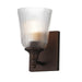 Maxim - One Light Bath Vanity - Julip - Dark Bronze- Union Lighting Luminaires Decor