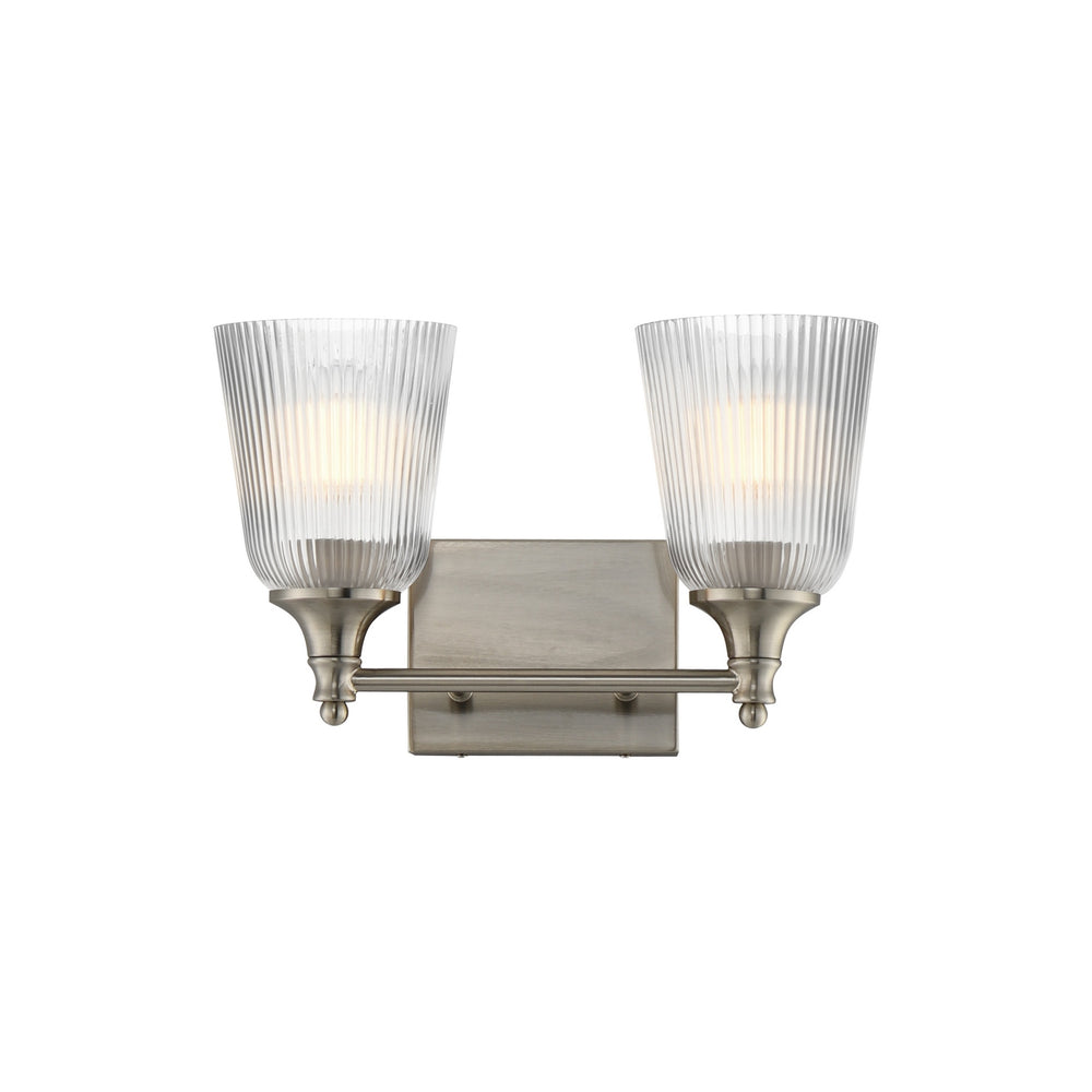 Maxim - Two Light Bath Vanity - Julip - Satin Nickel- Union Lighting Luminaires Decor