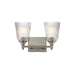 Maxim - Two Light Bath Vanity - Julip - Satin Nickel- Union Lighting Luminaires Decor