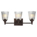 Maxim - Three Light Bath Vanity - Julip - Dark Bronze- Union Lighting Luminaires Decor