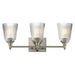 Maxim - Three Light Bath Vanity - Julip - Satin Nickel- Union Lighting Luminaires Decor