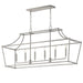 Maxim - Six Light Linear Pendant - Clifton - Satin Nickel- Union Lighting Luminaires Decor