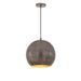 Maxim - One Light Pendant - Aurelia - Pewter- Union Lighting Luminaires Decor