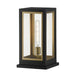 Maxim - One Light Deck Lantern - Neoclass - Black / Gold- Union Lighting Luminaires Decor