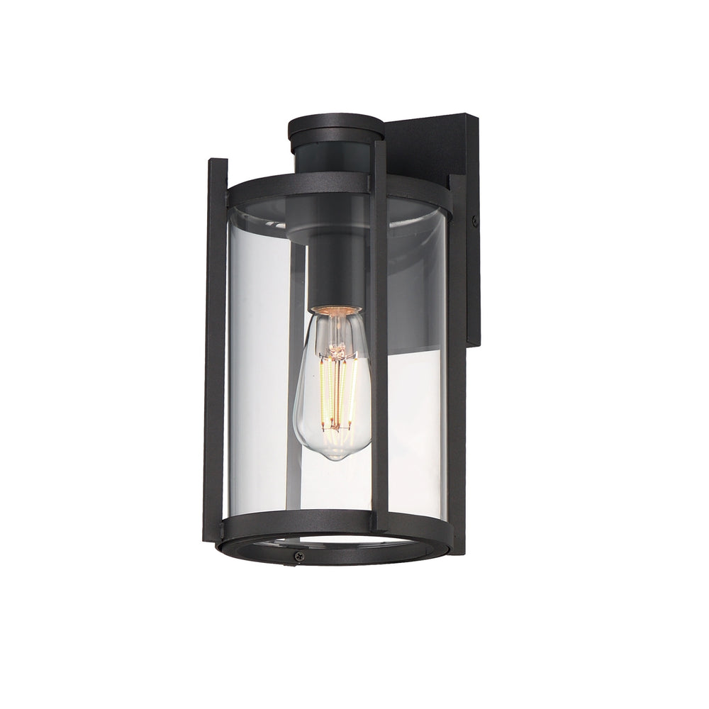 Maxim - One Light Wall Sconce - Belfry - Black- Union Lighting Luminaires Decor